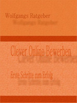 cover image of Clever Online Bewerben